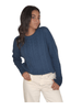 Winter23_WOMEN Women Pullover Women Knitwear Pullover - Petrol