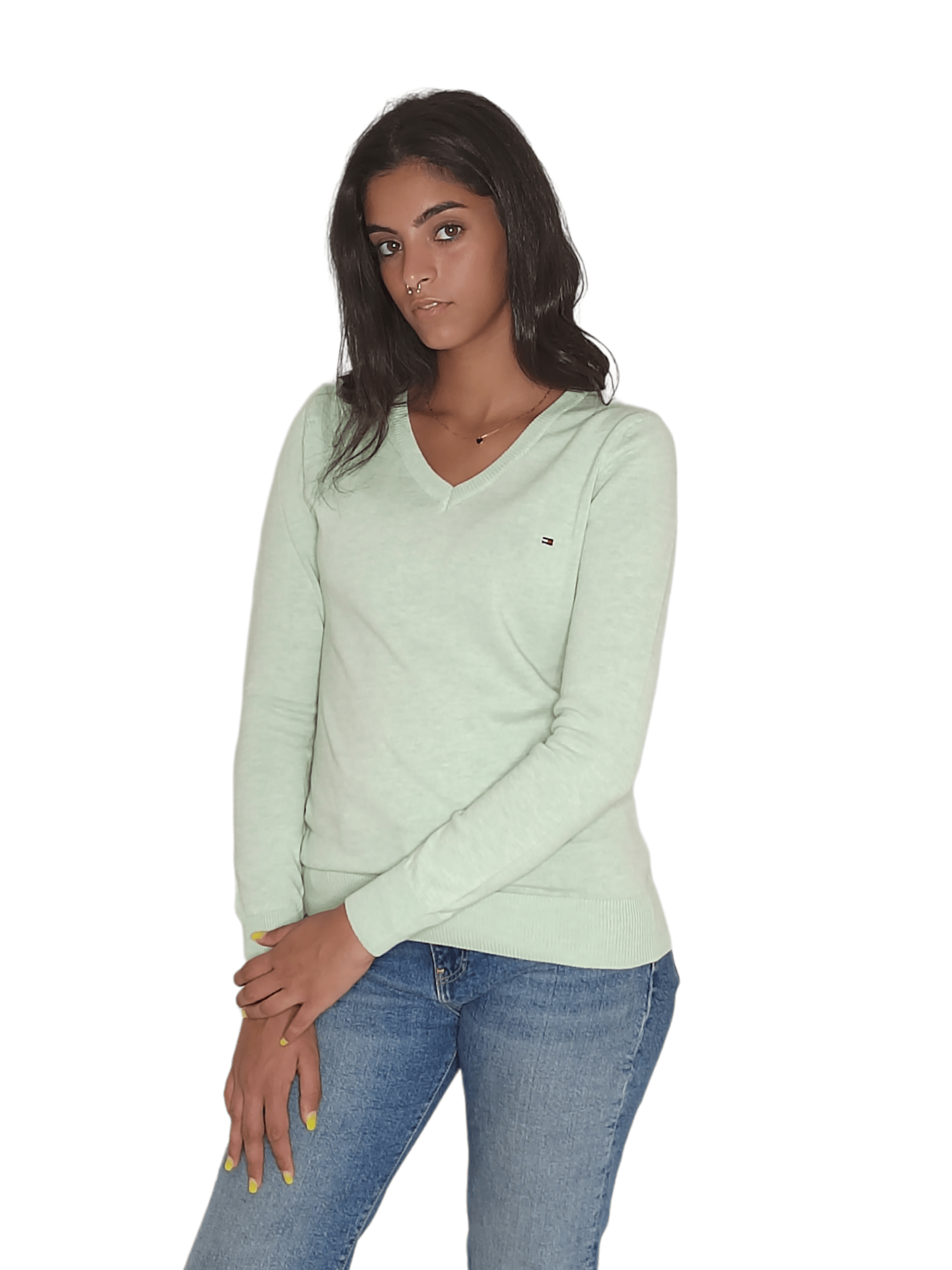 Winter23_WOMEN Women Pullover Women Pullover - Pistache