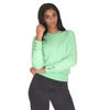 Winter23_WOMEN Women Pullover Women Round-Collar Pullover (buttons on sleeve) - Pistache