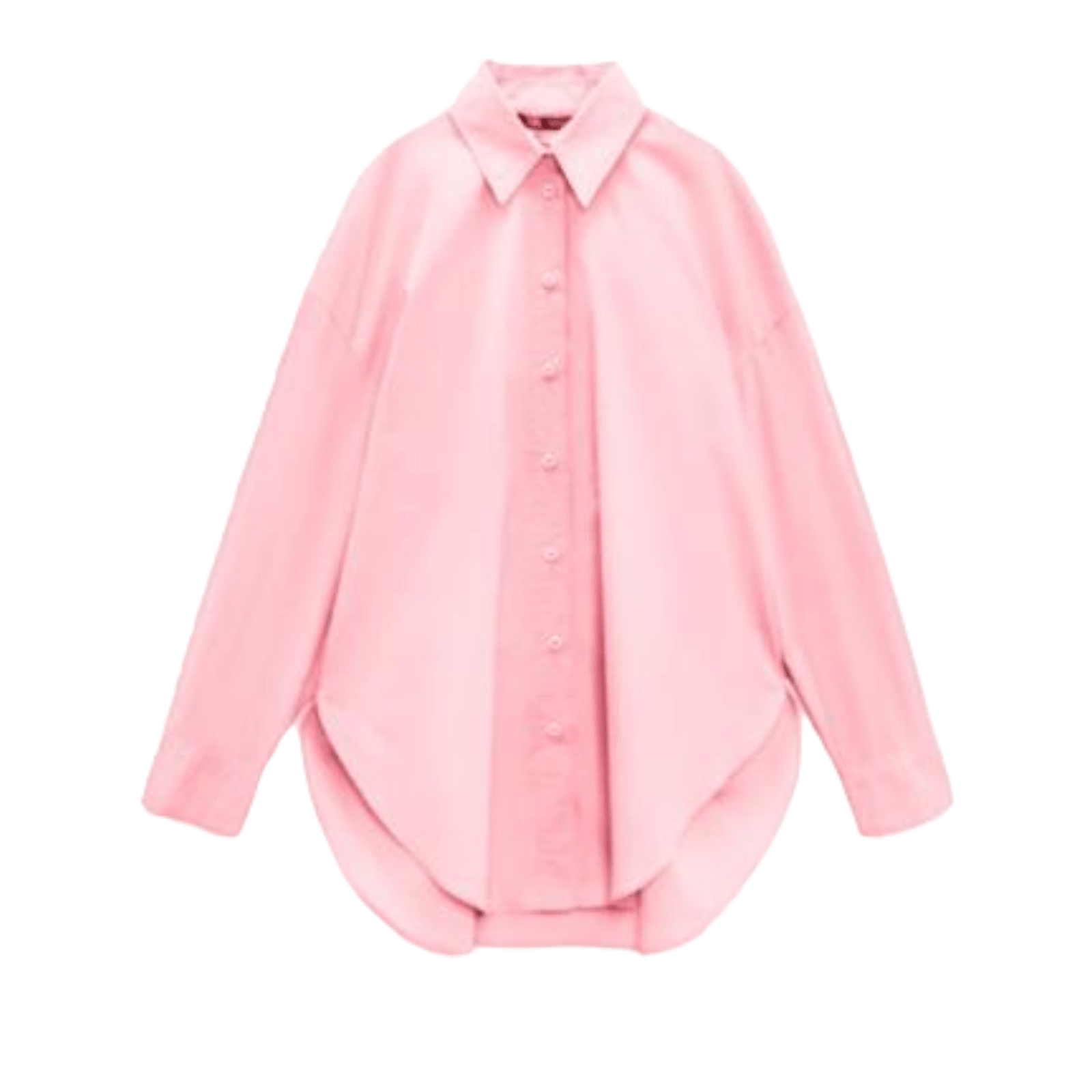 Winter23_WOMEN Women Shirt Women Shirt (Oversized) - Pink