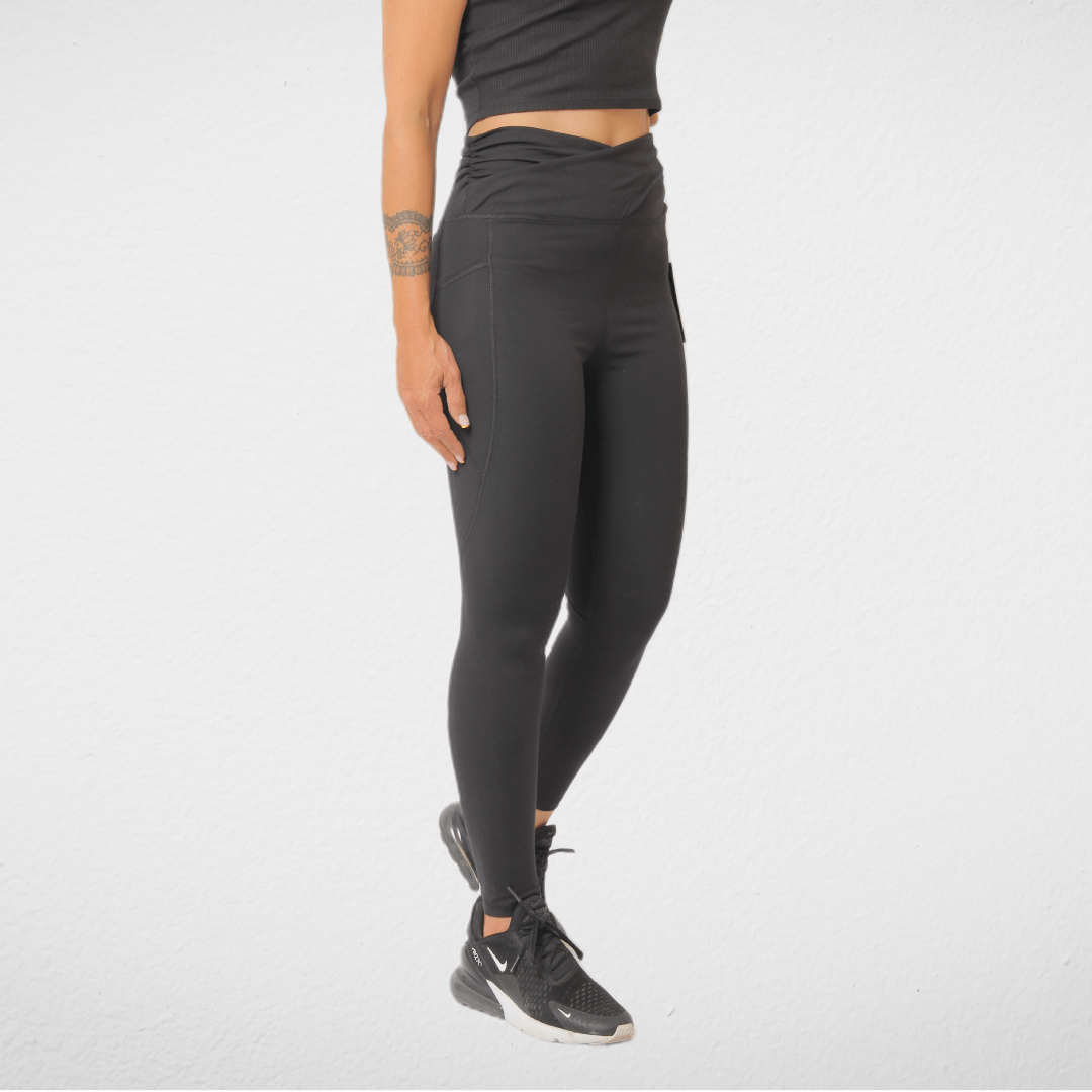 Women Summer 23 Summer Sale 23 (Original)Women DKNY Pants - Leggings- BLACK