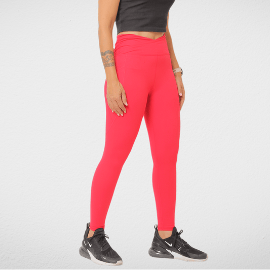 Women Summer 23 Summer Sale 23 (Original)Women DKNY Pants - Leggings- Red