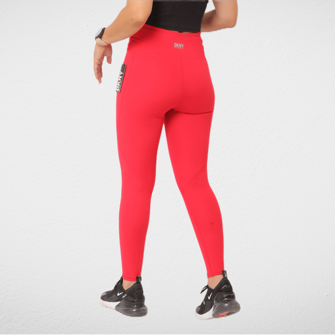 Women Summer 23 Summer Sale 23 (Original)Women DKNY Pants - Leggings- Red