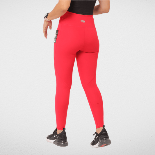 Women Summer 23 Summer Sale 23 (Original)Women DKNY Pants - Leggings- Red