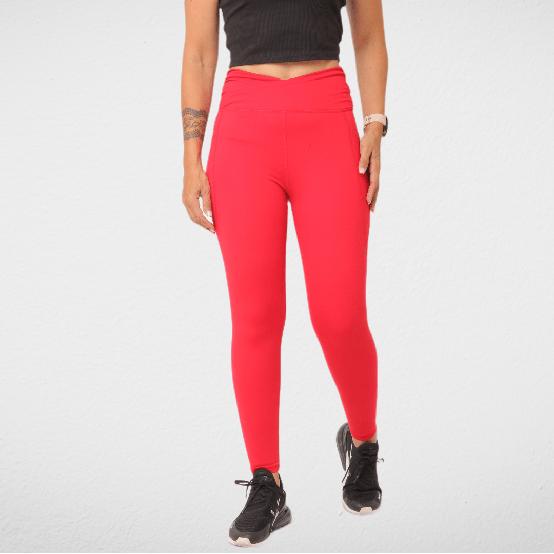 Original)Women DKNY Pants - Leggings- Red
