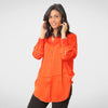 Women Summer 23 Summer Sale 23 Shirt Satin - Women - Orange