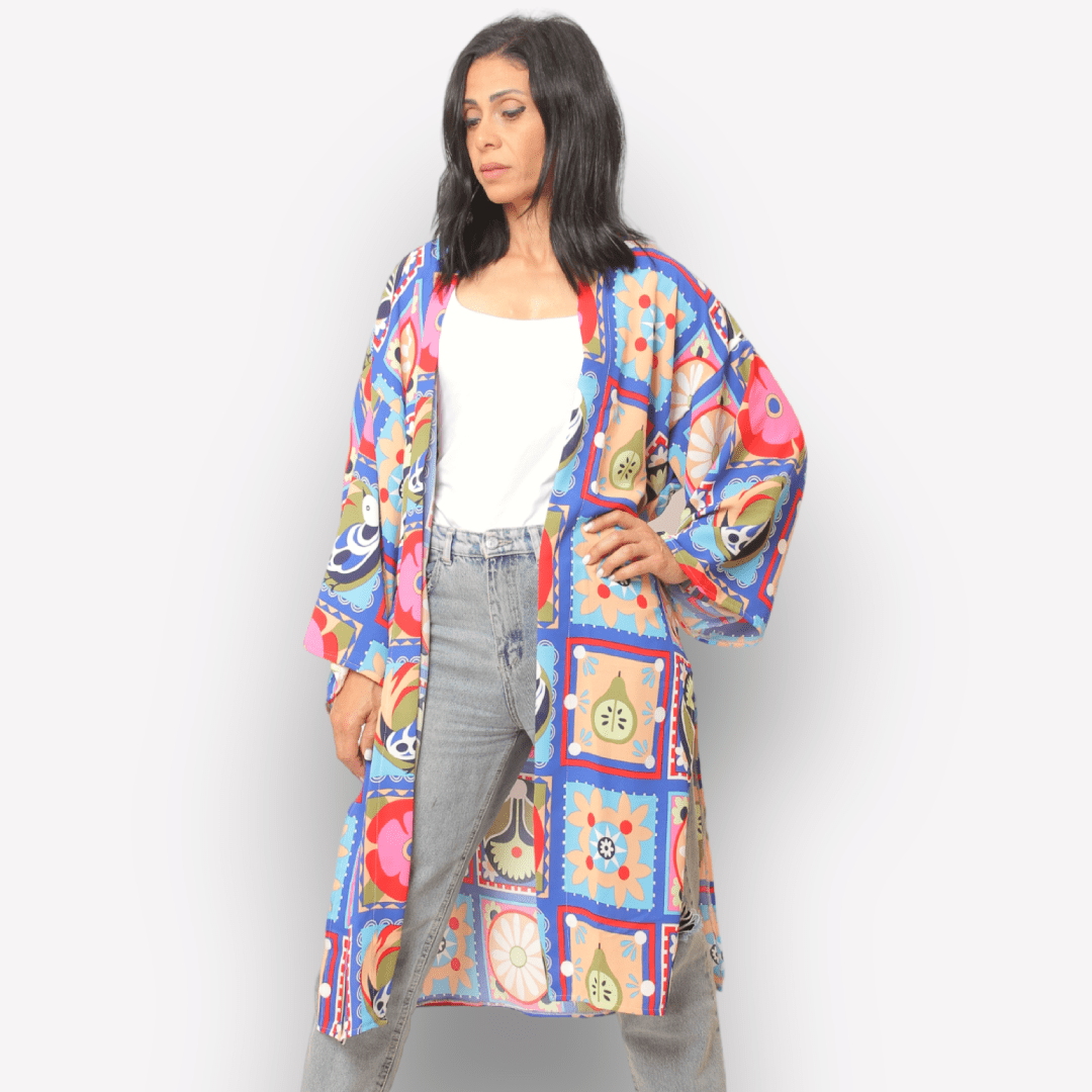 Women Summer 23 Summer Sale 23 Summer Cardigans - One Size (Blue)