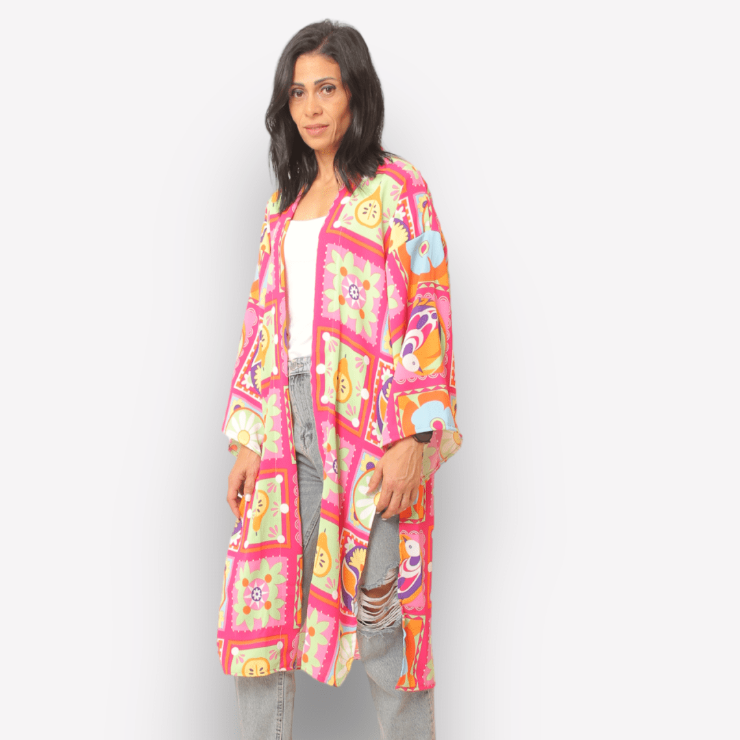 Women Summer 23 Summer Sale 23 Summer Cardigans - One Size (Pink)
