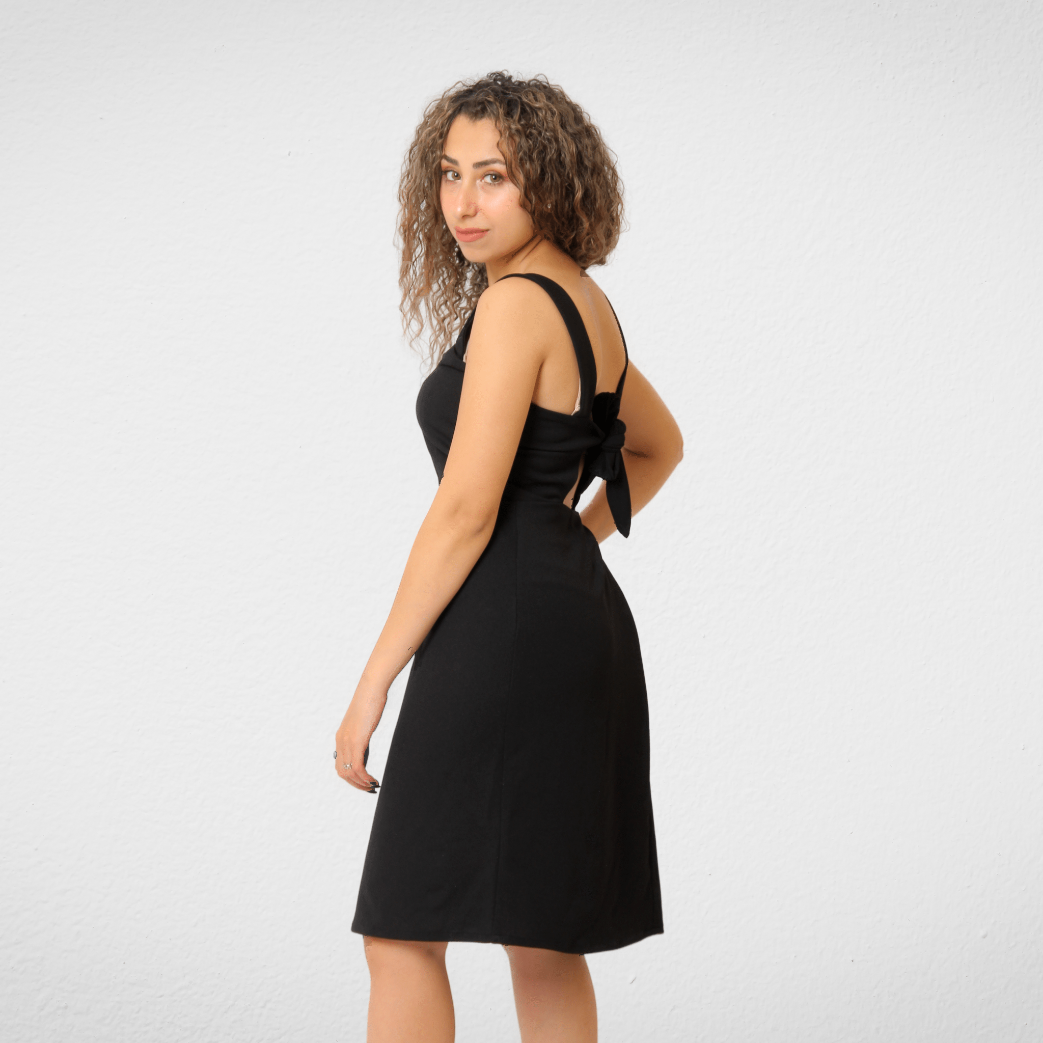 Women Summer 23 Summer Sale 23 Women Dress - New Beshnouny - Black