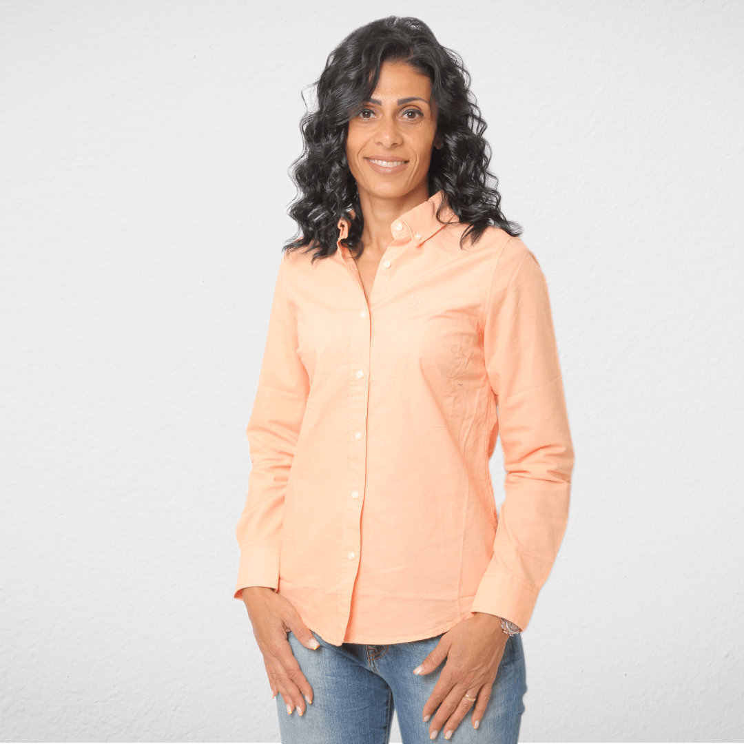 Women Summer 23 Summer Sale 23 Women Shirt - USP - Saumon (NEW)