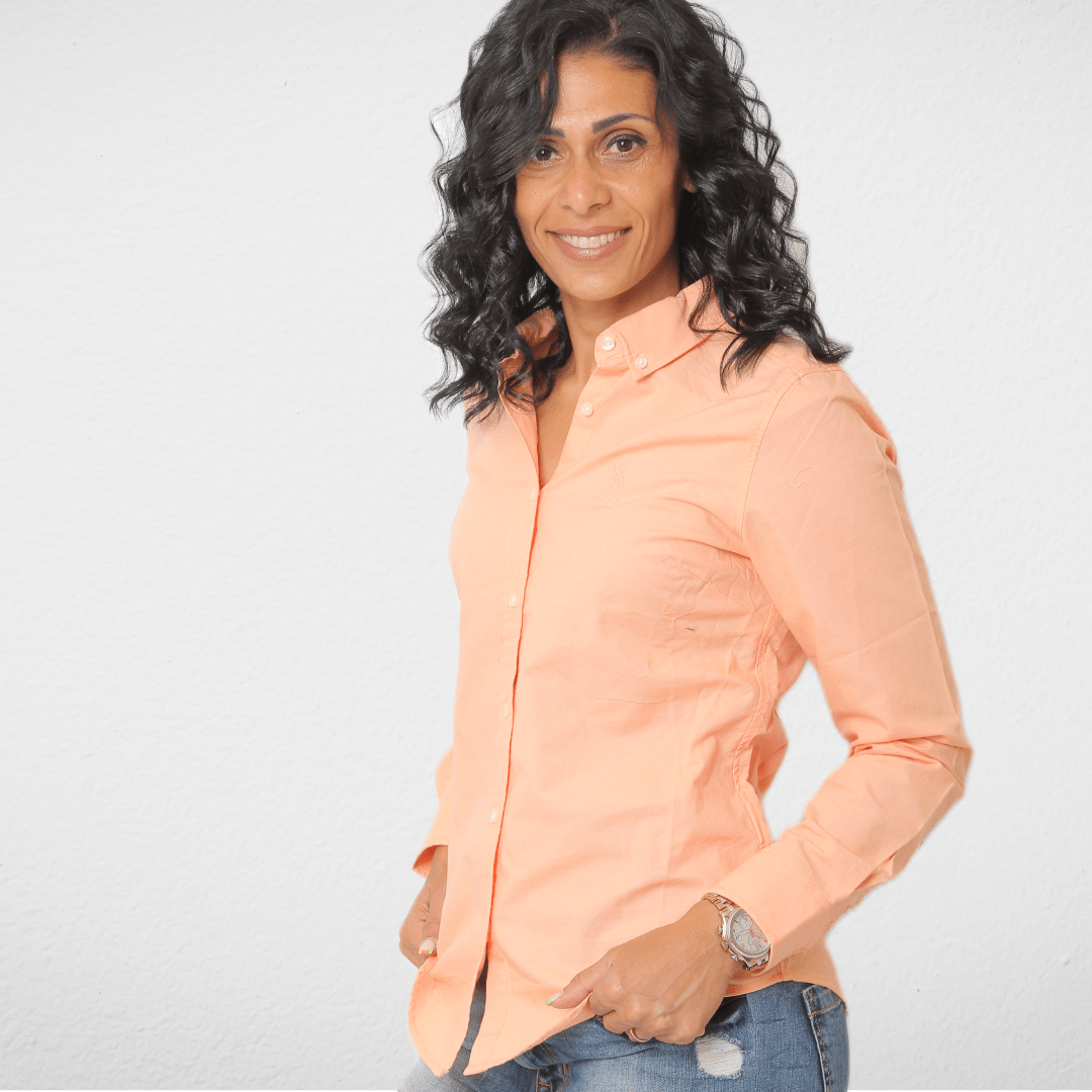 Women Summer 23 Summer Sale 23 Women Shirt - USP - Saumon (NEW)