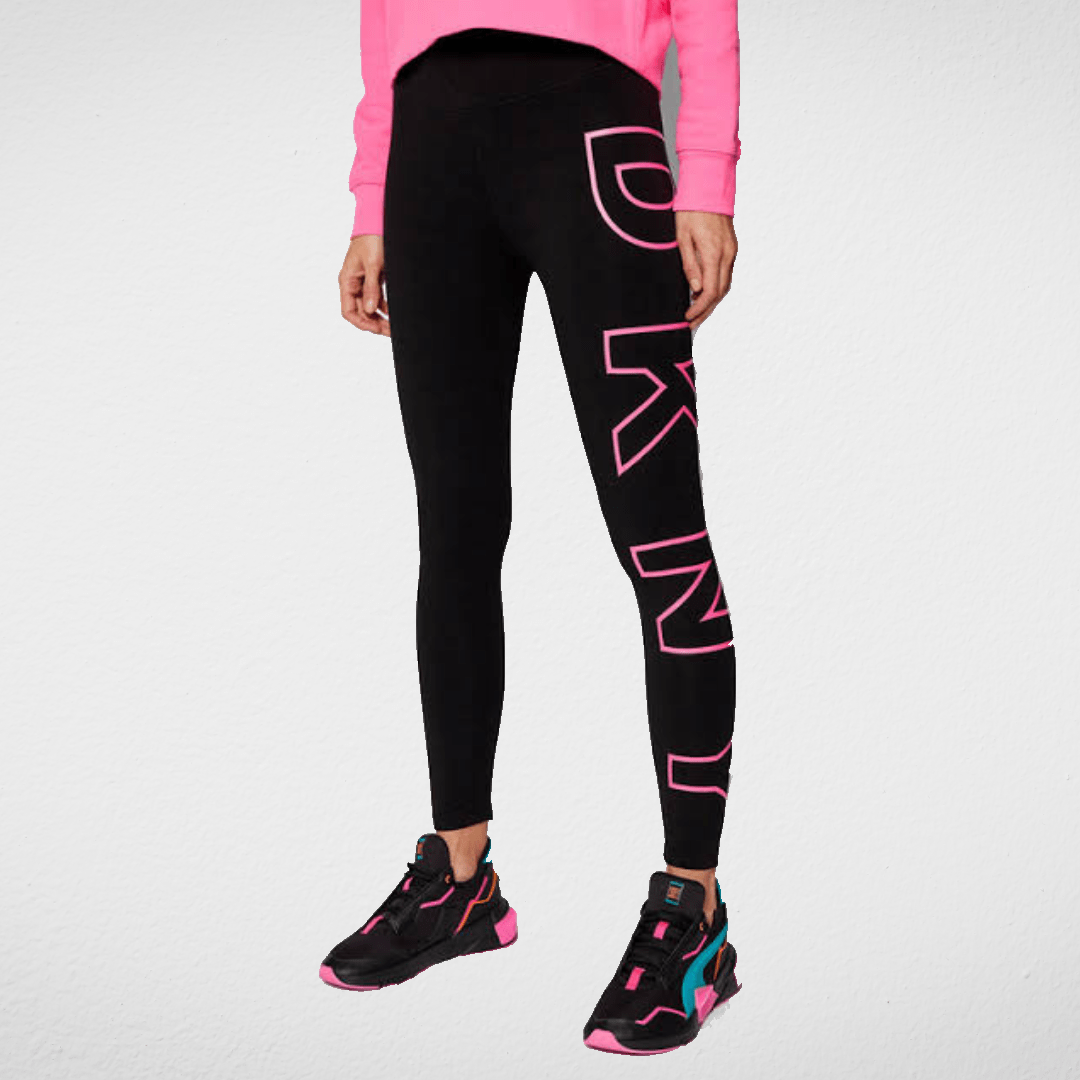 Women Summer 23 Summer Sale 23 Women Sports Pants - Leggings- BlackXPink