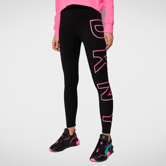 Women Summer 23 Summer Sale 23 Women Sports Pants - Leggings- BlackXPink