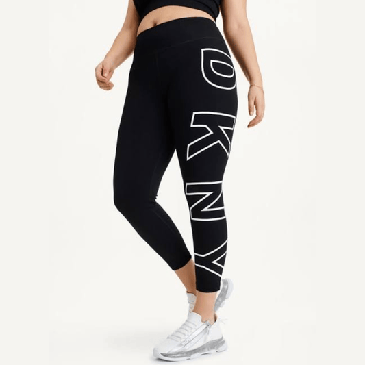 Women Summer 23 Summer Sale 23 Women Sports Pants - Leggings- BlackXWhite