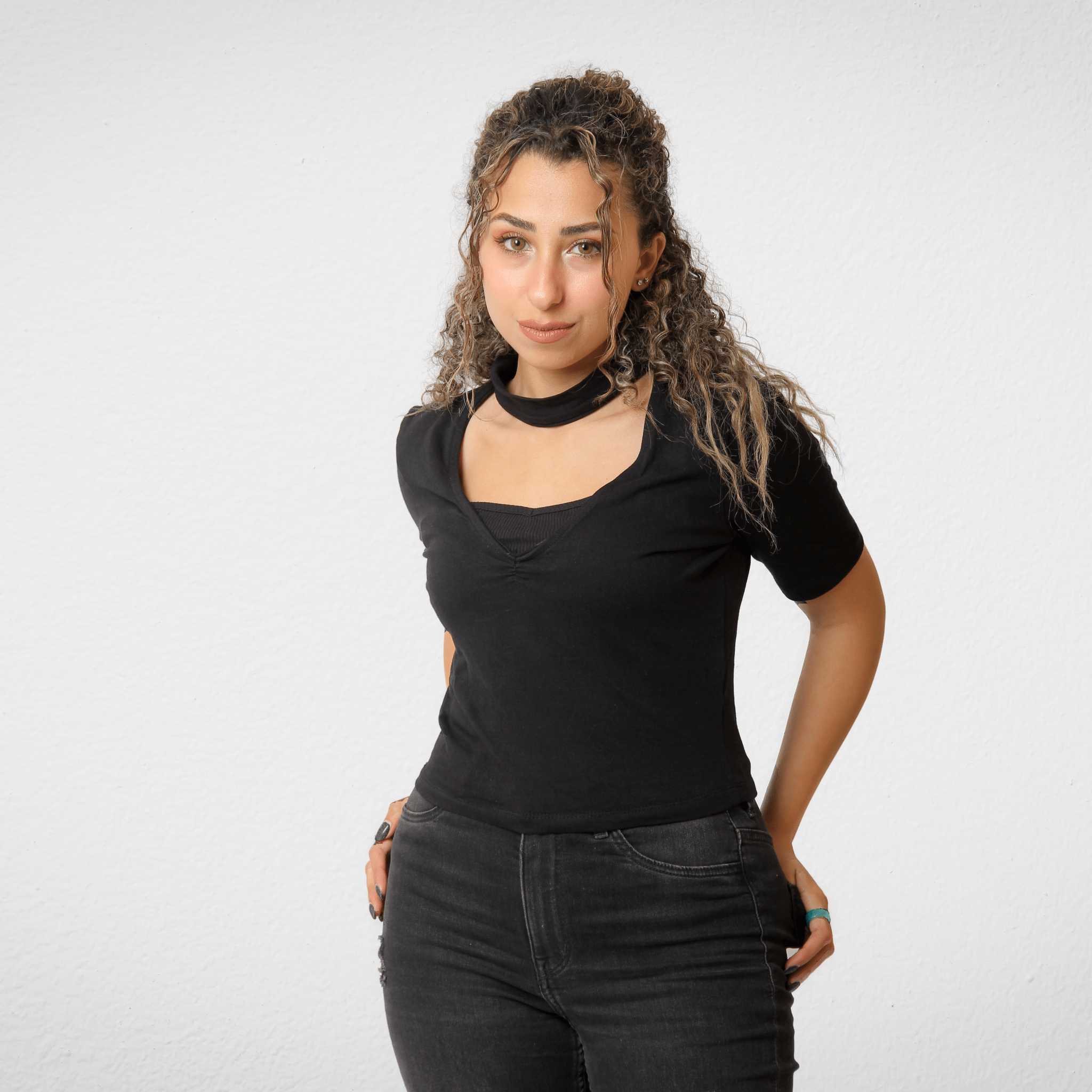 Women Summer 23 Summer Sale 23 Women Tshirt - Calliope - Black