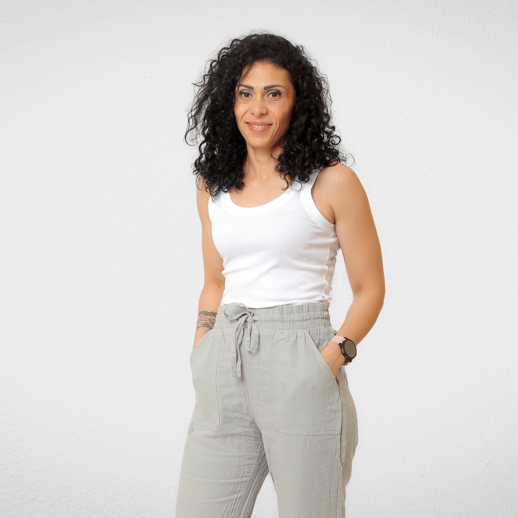 Women Summer 23 Women Basic Cut T-shirt - Easy Standard - White