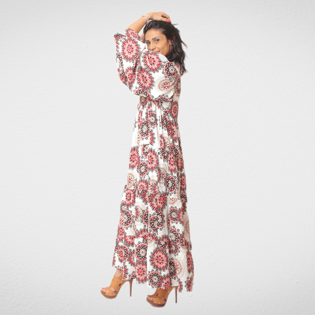 Women Summer 23 Women Dress Women Curvy Dress - One Size - Tall (white2)