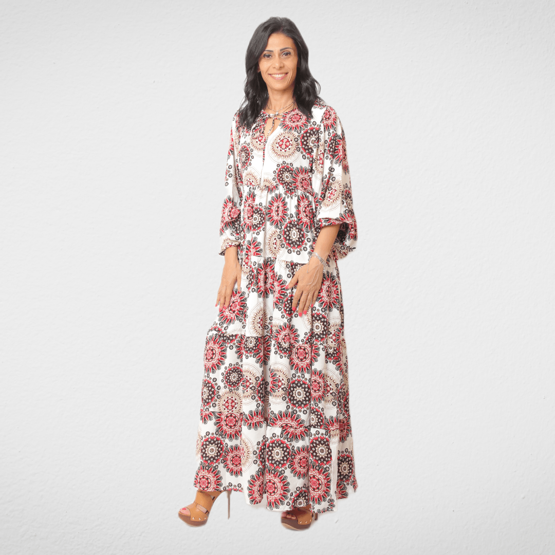 Women Summer 23 Women Dress Women Curvy Dress - One Size - Tall (white2)