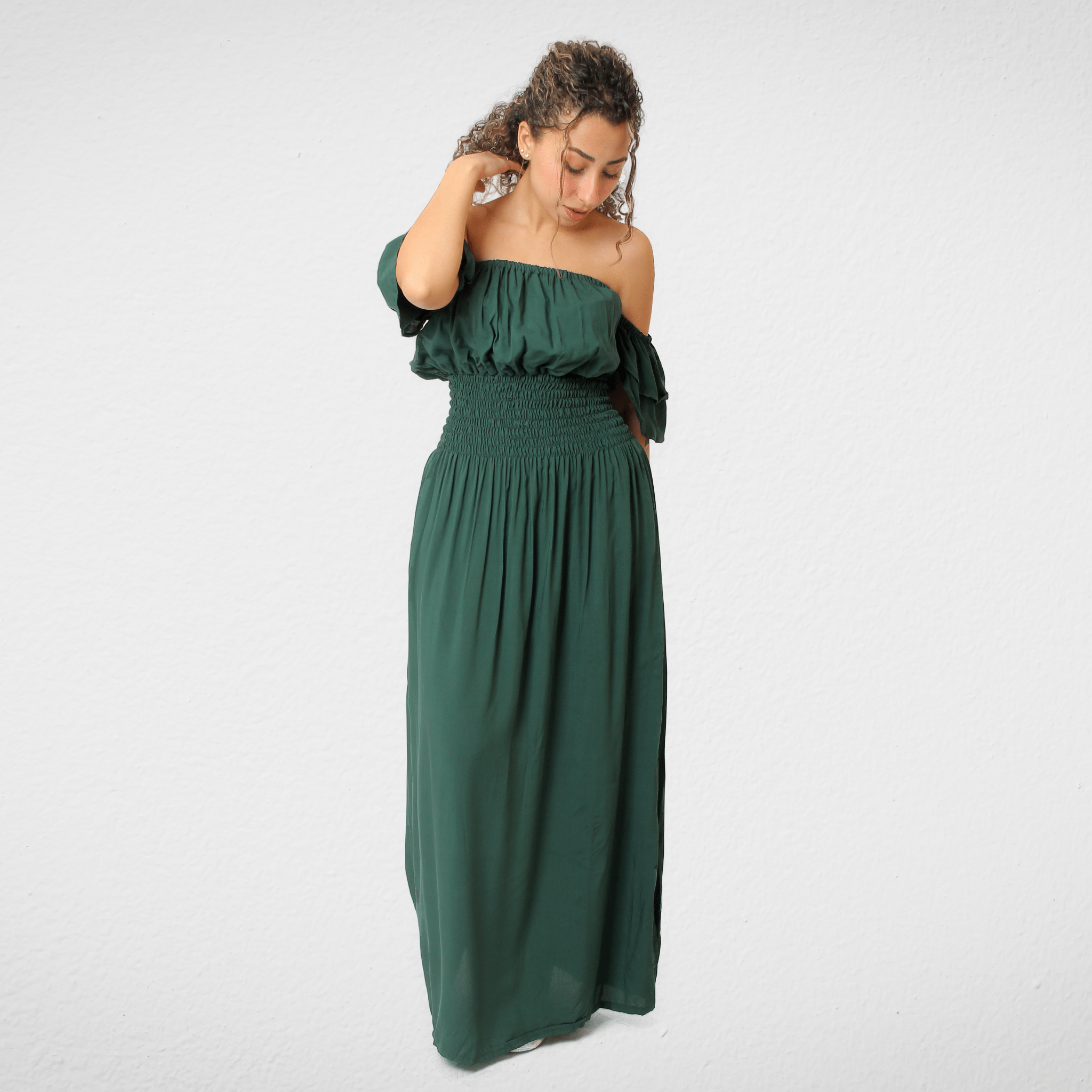 Women Summer 23 Women Dress Women Dress - ONE SIZE - Green