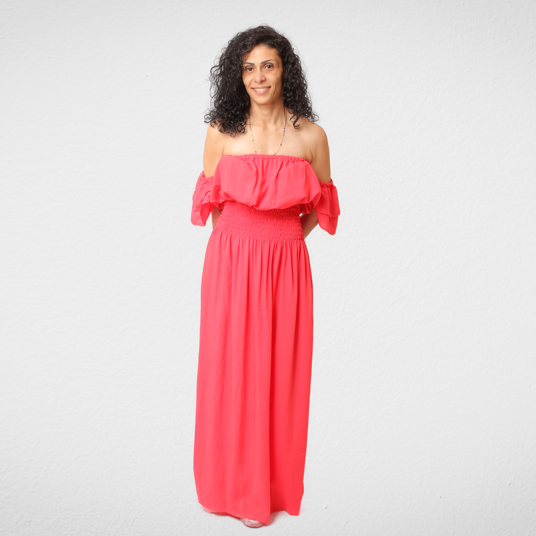 Women Summer 23 Women Dress Women Dress - ONE SIZE - Red (Watermelon)