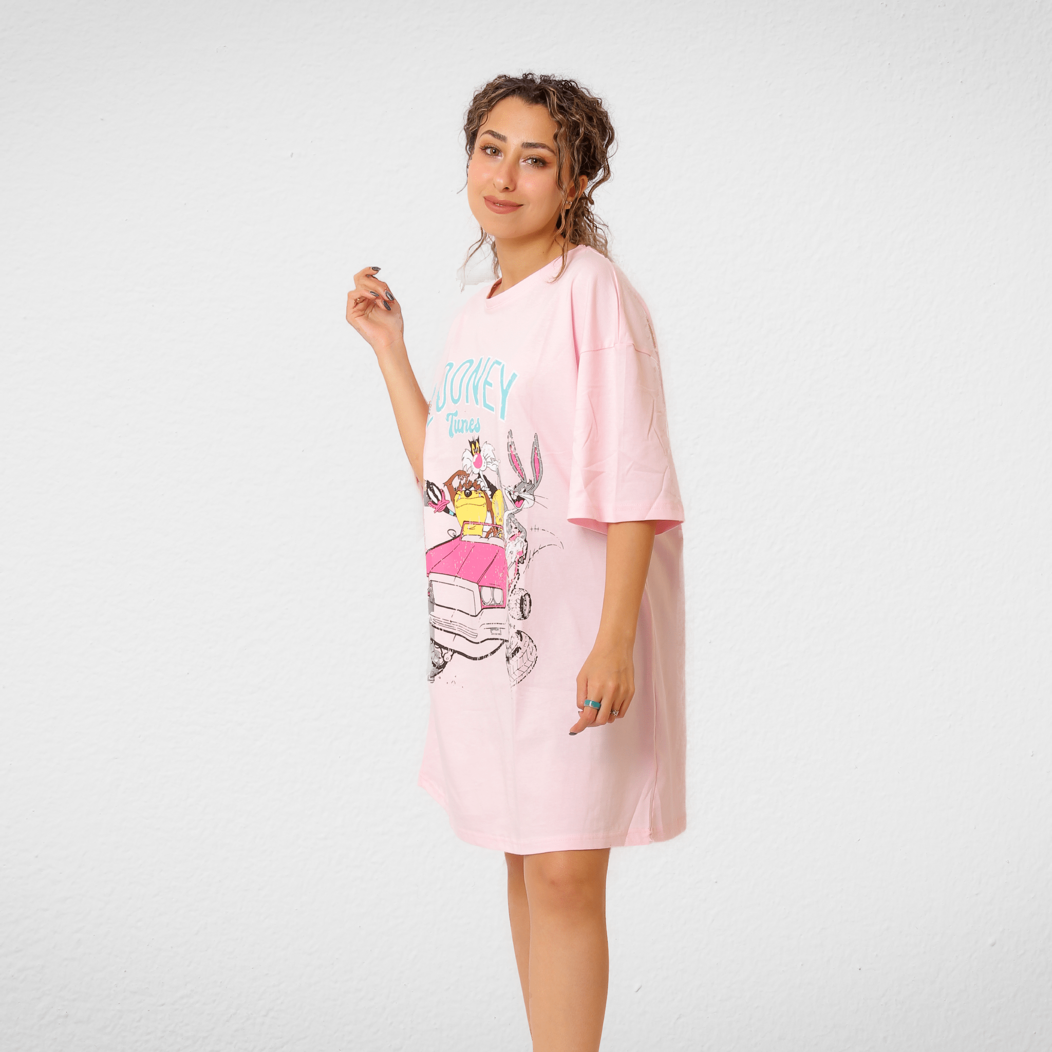 Women Summer 23 Women Nightwear Women (Nightwear) - LooneyTunes - Pink