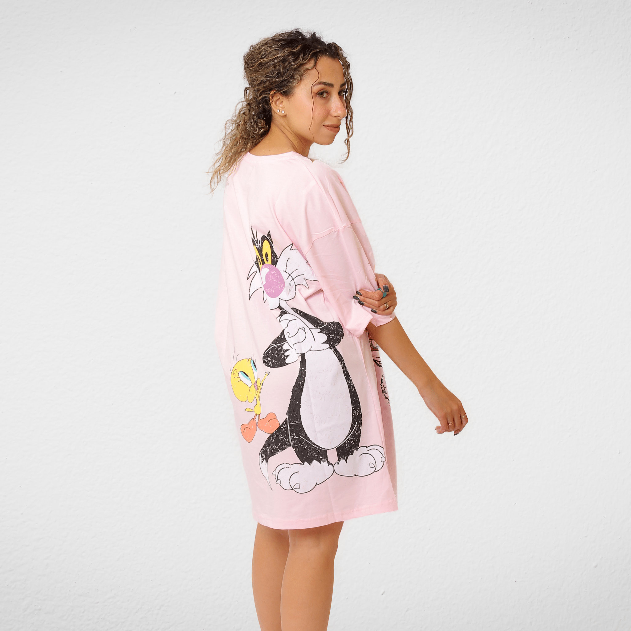 Women Summer 23 Women Nightwear Women (Nightwear) - LooneyTunes - Pink