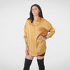 Women Summer 23 Women Shirts Shirt Satin - Women - Gold