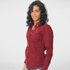 Women Summer 23 Women Shirts Women Shirt - USP - Burgundy (NEW)