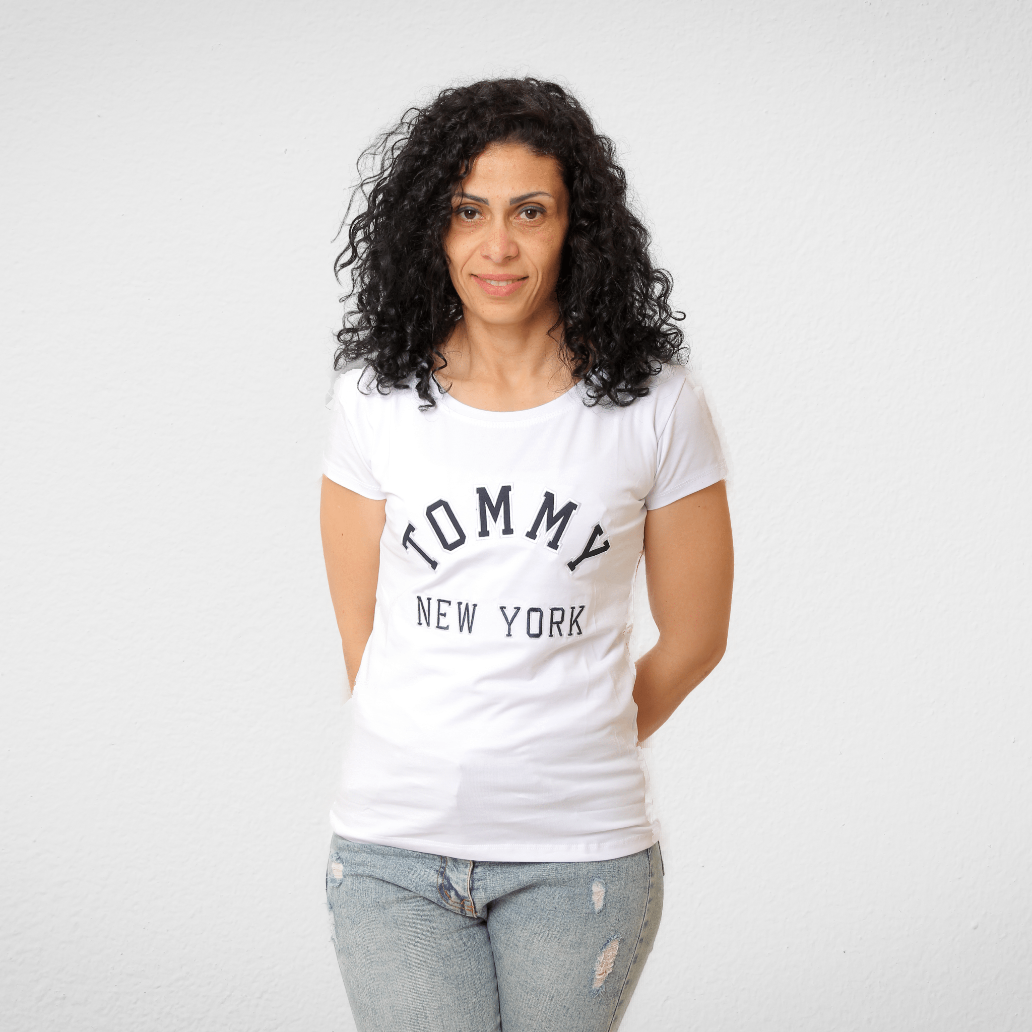 Women Summer 23 Women T-Shirt Women T-Shirt - TH - White