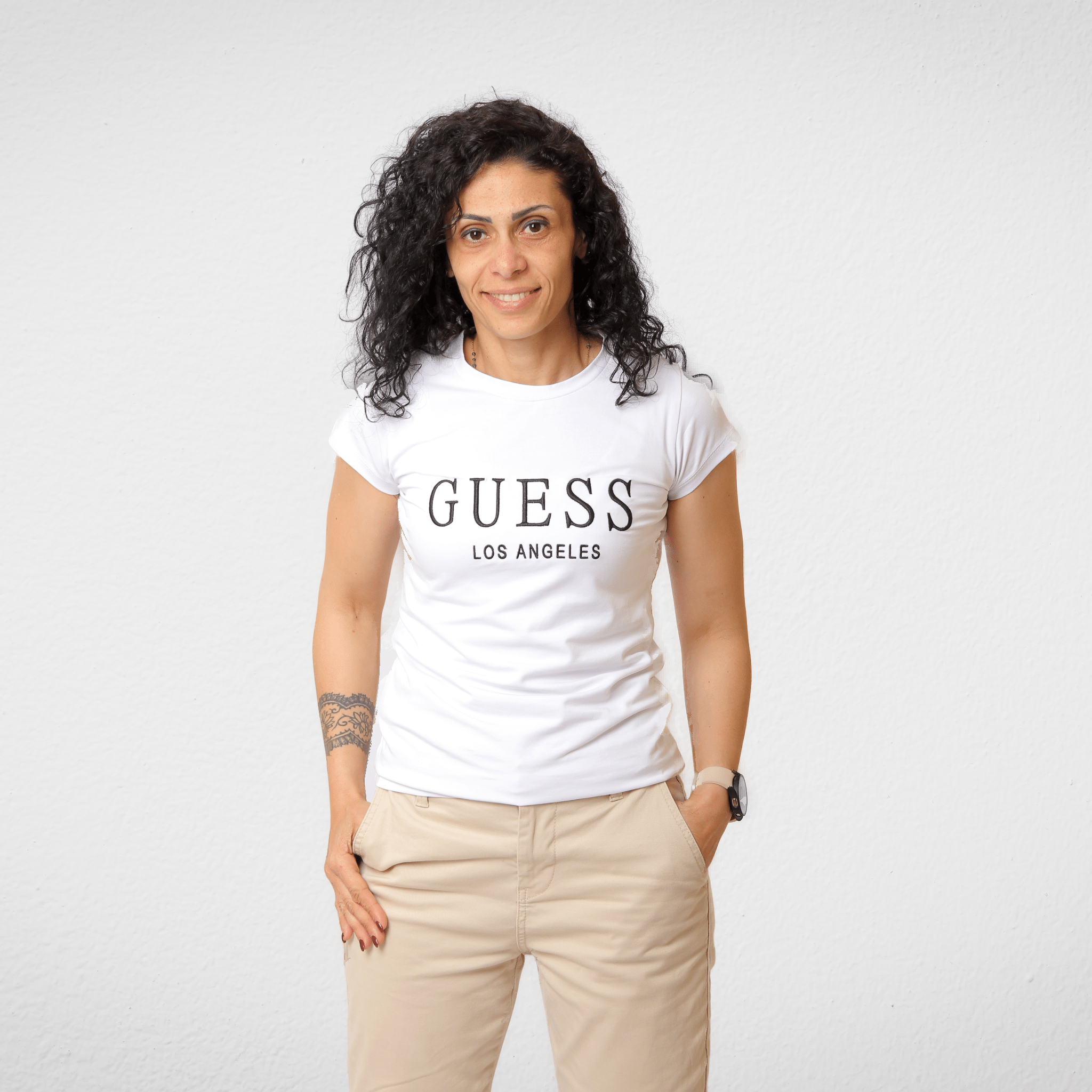 Women Summer 23 Women Tshirt Women T-shirt - تصنيع محلي - New - White