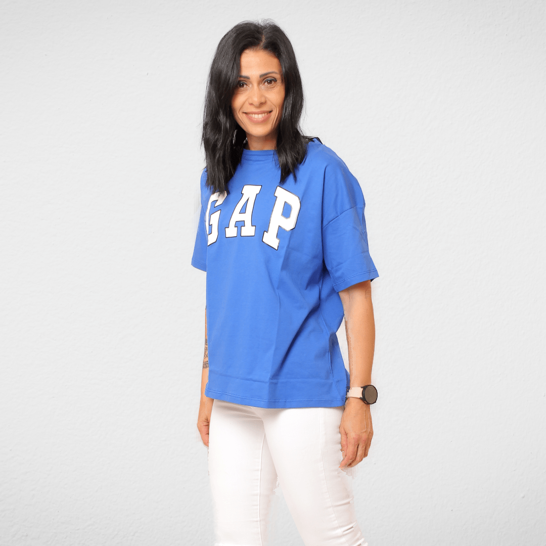 Women Summer 23 Women Tshirt Women Tshirt - تصنيع محلي - G - Blue