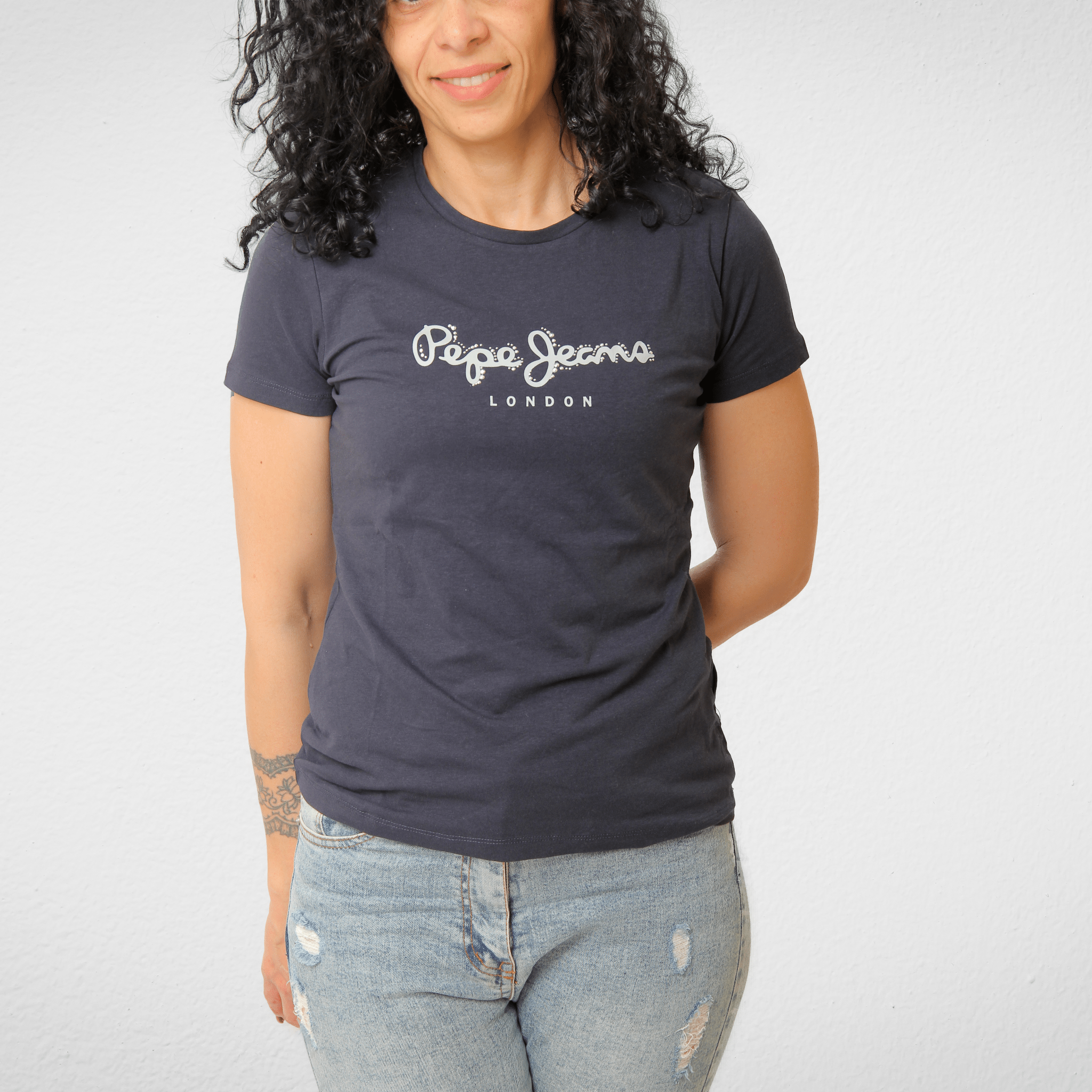 Women Summer 23 Women Tshirt Women Tshirt - PJL - Dark Blue