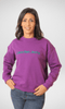 Women Winter 24 Summer Sale 23 2023 Women Pullover Padded Melton - Purple