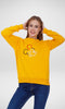 Women Winter 24 Summer Sale 23 Colorful Mickey Sweatshirt - Yellow