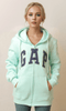 Women Winter 24 Summer Sale 23 Hoodie With Zipper Uni-Sex Sweatshirt - Mint