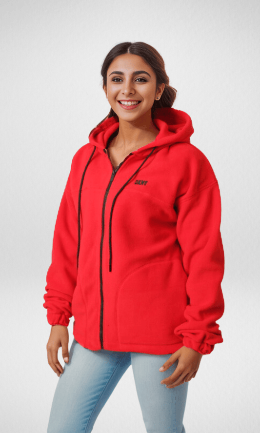 Women Winter 24 Summer Sale 23 (ORIGINAL) DKNY Women Jacket - Red