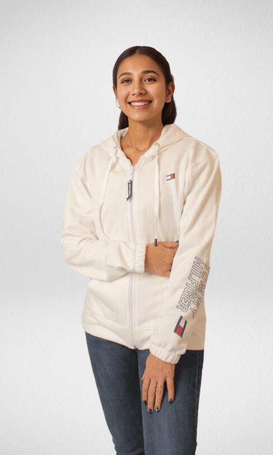 Women Winter 24 Summer Sale 23 (ORIGINAL) TH Women Jacket - White