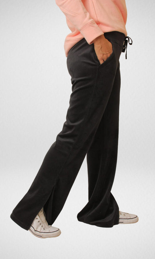 Women Winter 24 Summer Sale 23 (Original)Women Velvet Pants - Black