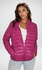 Women Winter 24 Summer Sale 23 Puffer Women Jacket - Blue Motion(Fuchsia)