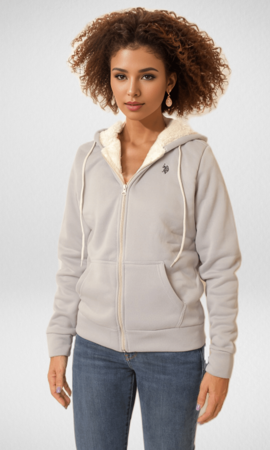 Women Winter 24 Summer Sale 23 USP Fur Jacket (2023) - Grey