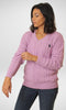 Women Winter 24 Summer Sale 23 USP Pullover V-Neck - Purple