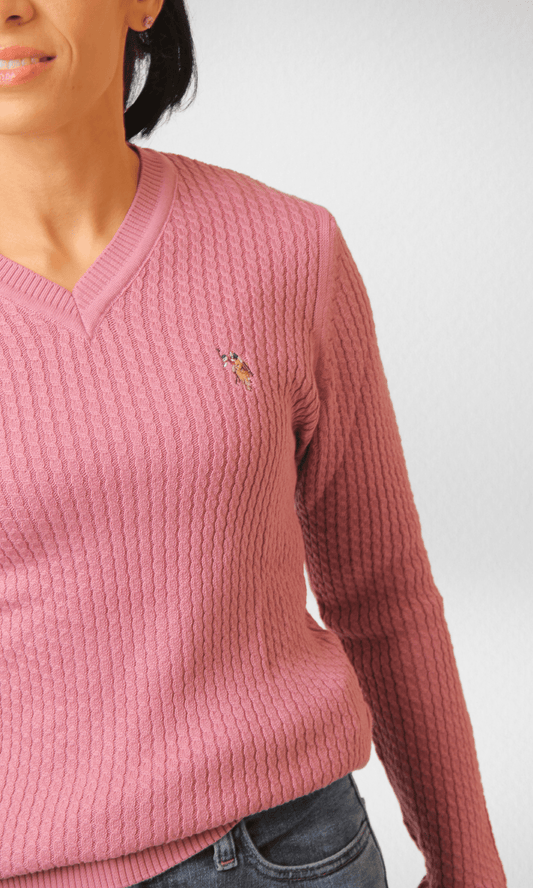 Women Winter 24 Summer Sale 23 USP Women Pullover (Cashmere)