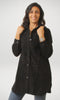 Women Winter 24 Summer Sale 23 Women Velvet Shirt/ Jacket - Black