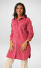 Women Winter 24 Summer Sale 23 Women Velvet Shirt/ Jacket - Fuchsia